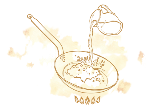 Verser l'eau